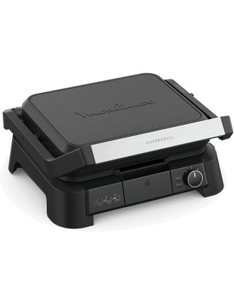 GRELHADOR DE PLACAS MOULINEX SUPERGRILL 3 EM 1 - GI5108F0