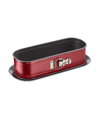 FORMA RETANGULAR C/ FUNDO AMOVÍVEL TEFAL DELIBAKE 30X11CM - J1640314