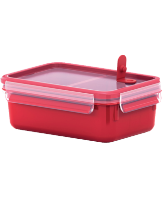 CAIXA HERMÉTICA PLÁSTICO TEFAL 1.2L - 3 DIVISÓRIAS - K3102412