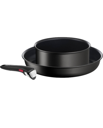 CONJ. FRIGIDEIRA E CAÇAROLA TEFAL INGENIO UNLIMITED 28/20CM+PEGA - L7639443