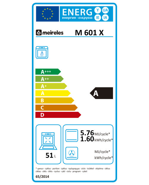 FOGÃO MEIRELES - M 601 X VS FOGÃO MEIRELES - M 601 X VS