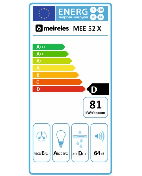 EXAUSTOR MEIRELES - MEE 52 X EXAUSTOR MEIRELES - MEE 52 X