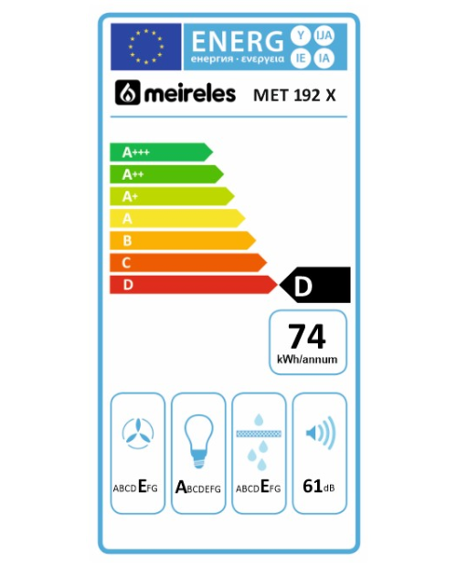 EXAUSTOR MEIRELES - MET 192 X EXAUSTOR MEIRELES - MET 192 X