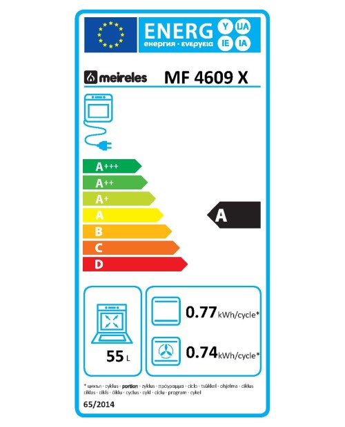 FORNO MEIRELES - MF 4609 X FORNO MEIRELES - MF 4609 X