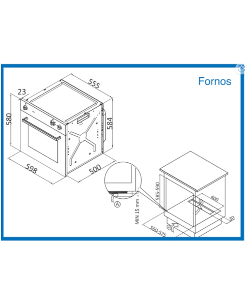 FORNO MEIRELES - MF 7608 X FORNO MEIRELES - MF 7608 X