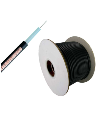 CABO COAX N36 TK (RG59 PVC NEGRO) - 100M - TEKA