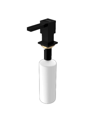 DOSEADOR DE DETERGENTE QUADRADO PRETO TEKA - 115890041