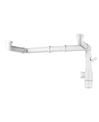 CONJUNTO SIFÃO 2C SALVA ESPAÇO TEKA - 61001104
