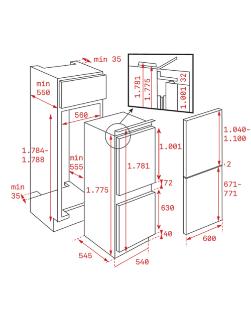 COMBINADO TEKA - RBF 73340 FI EU COMBINADO TEKA - RBF 73340 FI EU