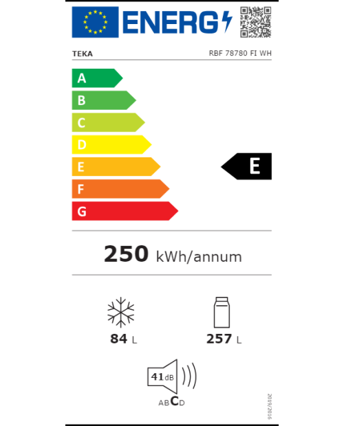 COMBINADO TEKA - RBF 78780 FI COMBINADO TEKA - RBF 78780 FI