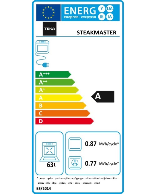 FORNO ENCASTRAR TEKA - STEAKMASTER BK - PRETO FORNO ENCASTRAR TEKA - STEAKMASTER BK - PRETO