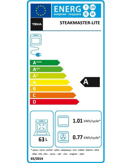 FORNO ENCASTRAR TEKA - STEAKMASTER LITE BK FORNO ENCASTRAR TEKA - STEAKMASTER LITE BK