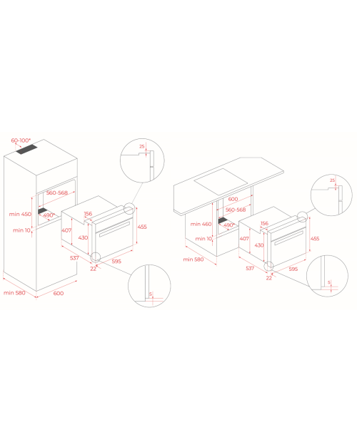 FORNO VAPOR ENCASTRAR TEKA - HLC 847 SC BK SS FORNO VAPOR ENCASTRAR TEKA - HLC 847 SC BK SS