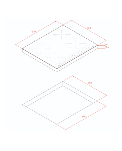 PLACA ENCASTRAR TEKA - IZC 64010 MSS BK PLACA ENCASTRAR TEKA - IZC 64010 MSS BK