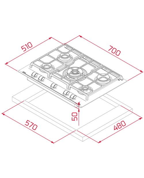 PLACA ENCASTRAR TEKA - GZC 75330 XBA BK PLACA ENCASTRAR TEKA - GZC 75330 XBA BK
