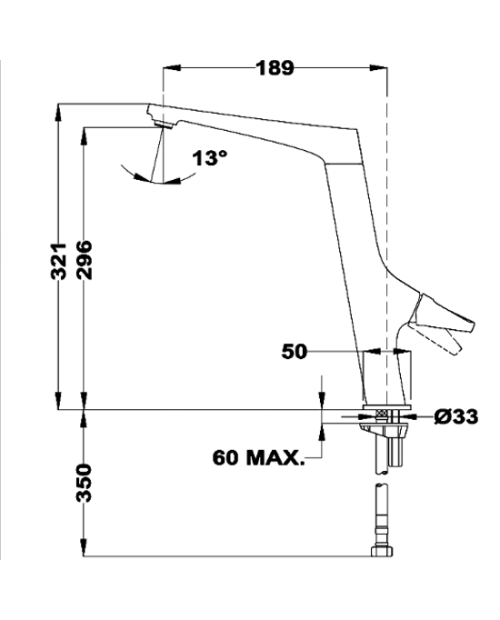 MISTURADORA TEKA - SENSE SE 915 - CROMADA MISTURADORA TEKA - SENSE SE 915 - CROMADA