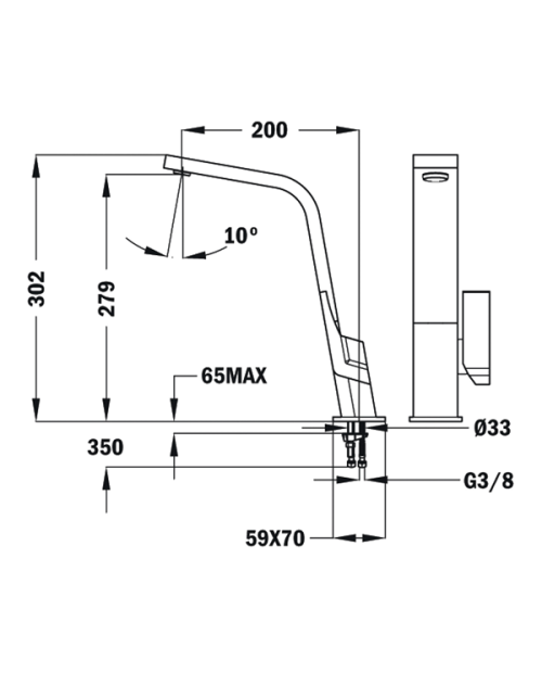 MISTURADORA TEKA - IC 915 - CROMADA MISTURADORA TEKA - IC 915 - CROMADA