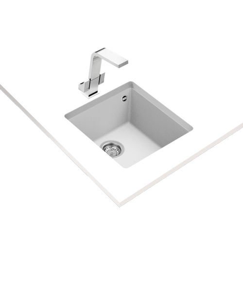 LAVA LOUÇA TEKA - SQUARE 40.40 TG - ARTIC WHITE LAVA LOUÇA TEKA - SQUARE 40.40 TG - ARTIC WHITE