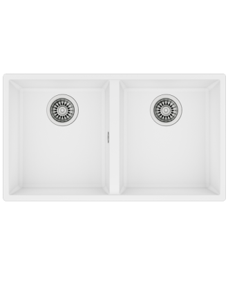 LAVA LOUÇA TEKA - SQUARE 2C 760 TG - ARTIC WHITE