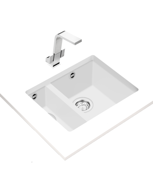 LAVA LOUÇA TEKA - SQUARE 2C 560 TG - ARTIC WHITE LAVA LOUÇA TEKA - SQUARE 2C 560 TG - ARTIC WHITE