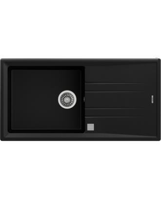 LAVA LOUÇA TEKA - STONE 60 L-TG 1C 1E - BLACK CARBON