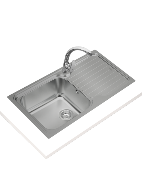 LAVA LOUÇA TEKA - CLASSIC 1C.1E  REV (SIF) -  INOX LAVA LOUÇA TEKA - CLASSIC 1C.1E  REV (SIF) -  INOX