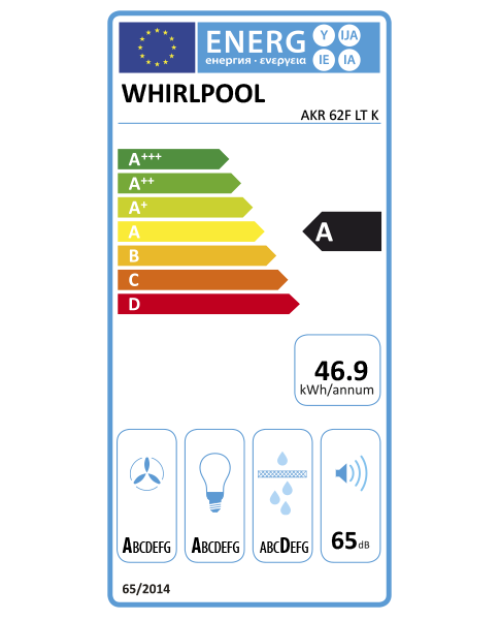 CHAMINÉ WHIRLPOOL - AKR 62F LT K CHAMINÉ WHIRLPOOL - AKR 62F LT K