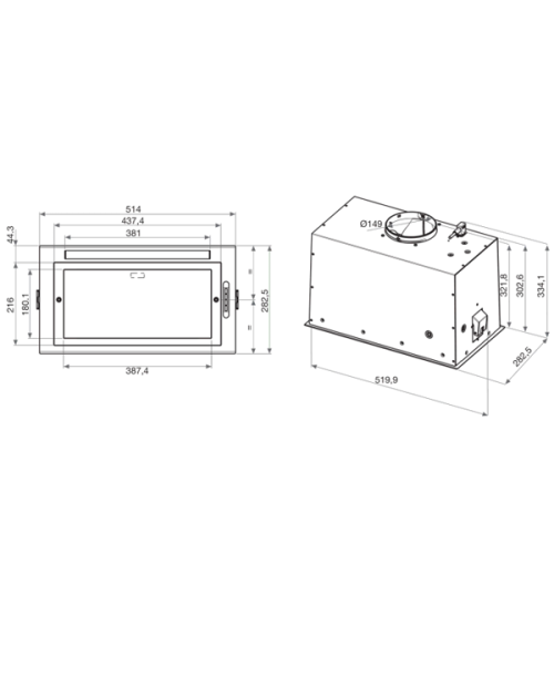 EXAUSTOR WHIRLPOOL - WCT3 63F LTX EXAUSTOR WHIRLPOOL - WCT3 63F LTX