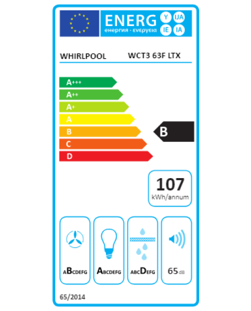 EXAUSTOR WHIRLPOOL - WCT3 63F LTX EXAUSTOR WHIRLPOOL - WCT3 63F LTX