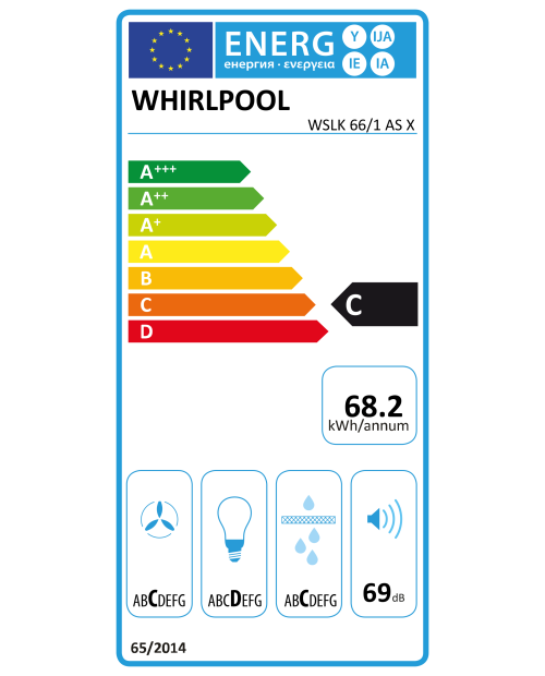 EXAUSTOR WHIRLPOOL - WSLK 66/1 AS X EXAUSTOR WHIRLPOOL - WSLK 66/1 AS X