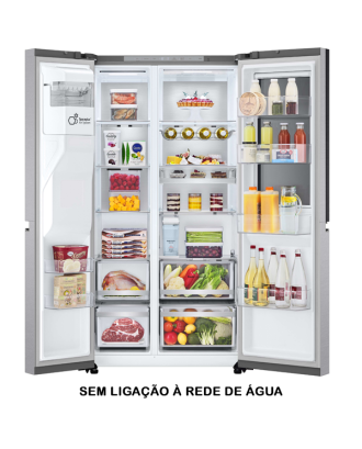 FRIGORÍFICO SIDE BY SIDE LG - GSXE 91 MBAD