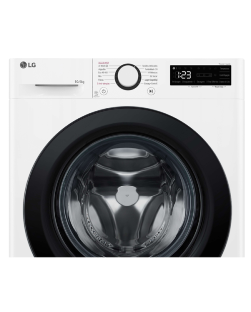 MÁQUINA DE LAVAR E SECAR ROUPA LG - F4DR5010S6W MÁQUINA DE LAVAR E SECAR ROUPA LG - F4DR5010S6W