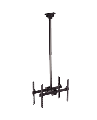 SUPORTE DUPLO PLASMA/LCD/TFT 42>90 NAPOFIX - 281 PRETO