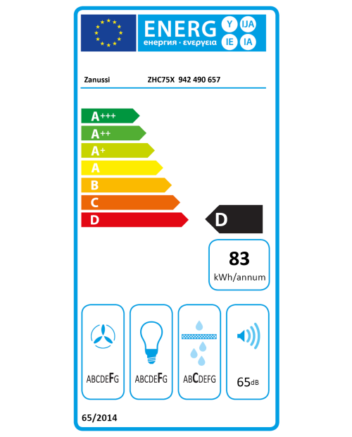 CHAMINÉ ZANUSSI - ZHC 75 X CHAMINÉ ZANUSSI - ZHC 75 X
