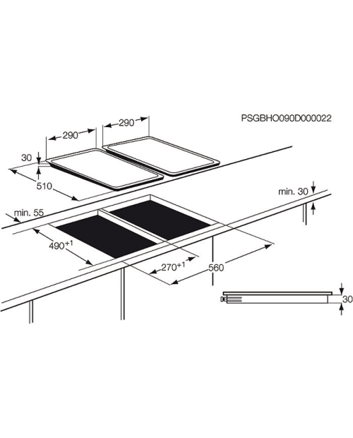 PLACA ZANUSSI - ZGG 35214 XA PLACA ZANUSSI - ZGG 35214 XA