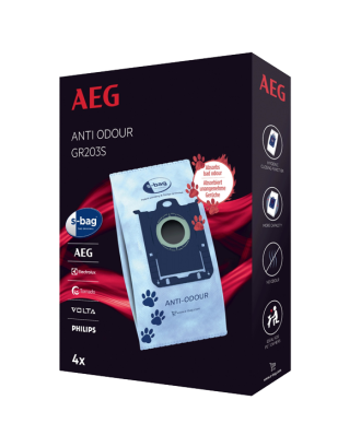 EMBALAGEM SACOS ASPIRADOR AEG - GR203S