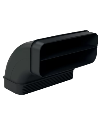 CURVA 90º VERTICAL P/ TUBO PLANO BOSCH/BALAY - HEZ9VDSB2 -