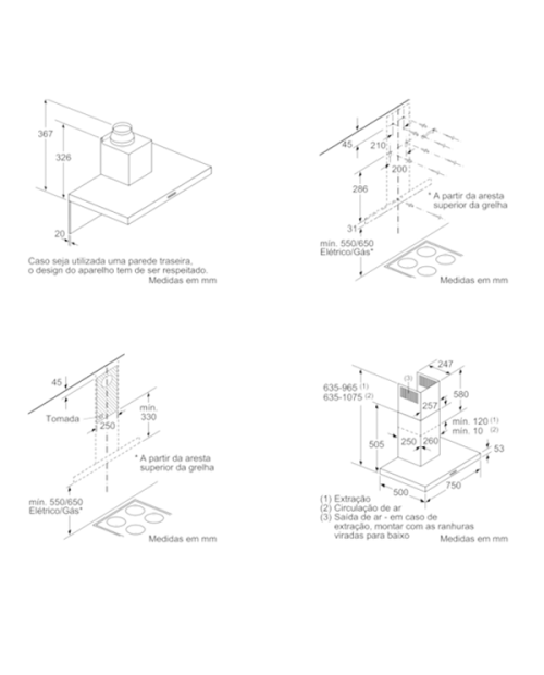 CHAMINÉ BOSCH - DWB76BC50 - CHAMINÉ BOSCH - DWB76BC50 -