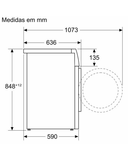 MÁQUINA DE LAVAR ROUPA SIEMENS - WG44G2F1ES - MÁQUINA DE LAVAR ROUPA SIEMENS - WG44G2F1ES -