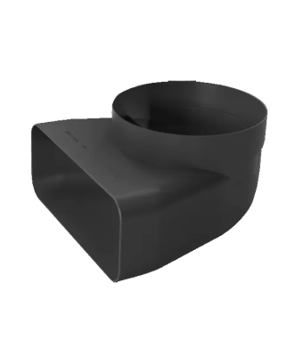 ADAPTADOR TUBO REDONDO-PLANO CURVA 90º SIEMENS - HZ9VDSI1