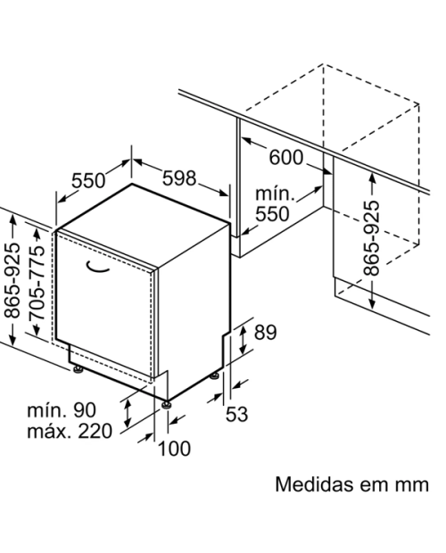 MÁQUINA DE LAVAR LOUÇA SIEMENS - SX63HX01CE - MÁQUINA DE LAVAR LOUÇA SIEMENS - SX63HX01CE -