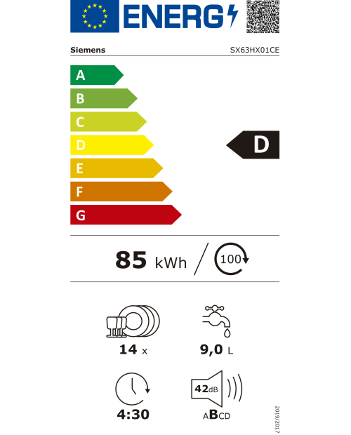 MÁQUINA DE LAVAR LOUÇA SIEMENS - SX63HX01CE - MÁQUINA DE LAVAR LOUÇA SIEMENS - SX63HX01CE -