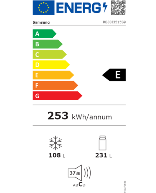 COMBINADO SAMSUNG - RB33J3515S9/EF COMBINADO SAMSUNG - RB33J3515S9/EF