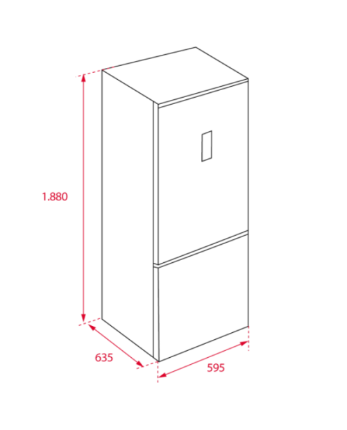 COMBINADO TEKA - NFL 342 C EU SS - INOX COMBINADO TEKA - NFL 342 C EU SS - INOX