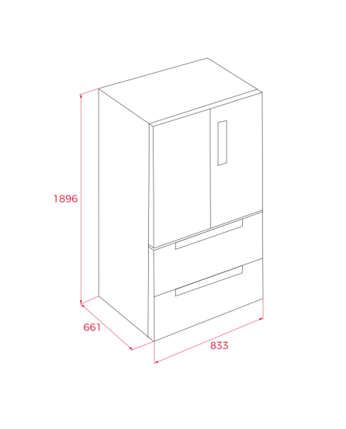 COMBINADO TEKA - RFD77825SS EU COMBINADO TEKA - RFD77825SS EU