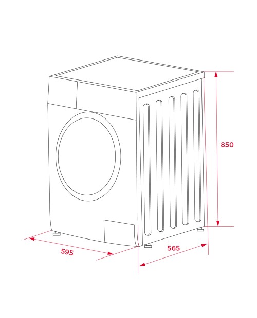 MÁQUINA DE LAVAR ROUPA TEKA - WMK 81050 DSS MÁQUINA DE LAVAR ROUPA TEKA - WMK 81050 DSS