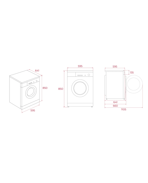 MÁQUINA DE LAVAR ROUPA TEKA - WMK 71240 WH MÁQUINA DE LAVAR ROUPA TEKA - WMK 71240 WH