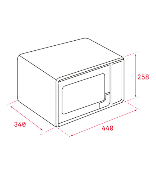 MICRO ONDAS TEKA - MW 225 G MICRO ONDAS TEKA - MW 225 G