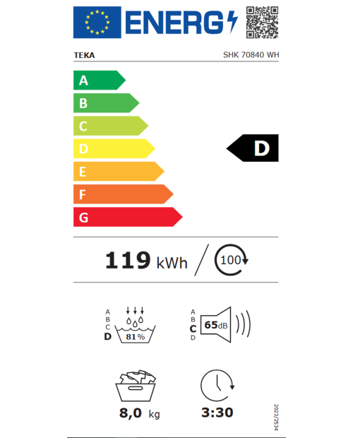 SECADOR DE ROUPA TEKA - SHK 70840 WH SECADOR DE ROUPA TEKA - SHK 70840 WH