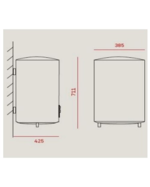 TERMOACUMULADOR TEKA - EWH 50 H - 50 LITROS TERMOACUMULADOR TEKA - EWH 50 H - 50 LITROS